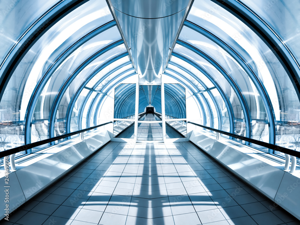 blue hall of business center