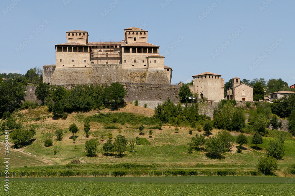 Castello di Torrechiara near Parma, Italy