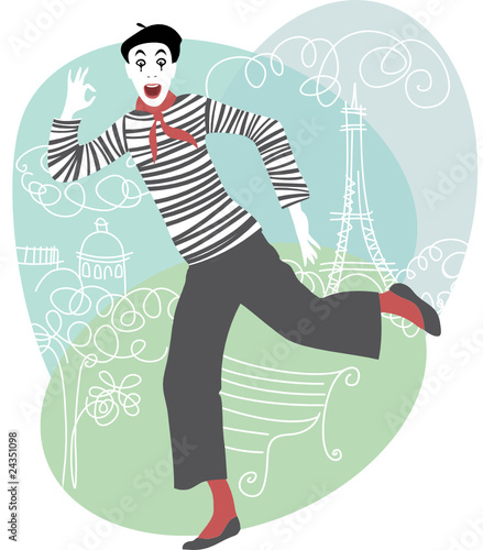 Mime in Paris