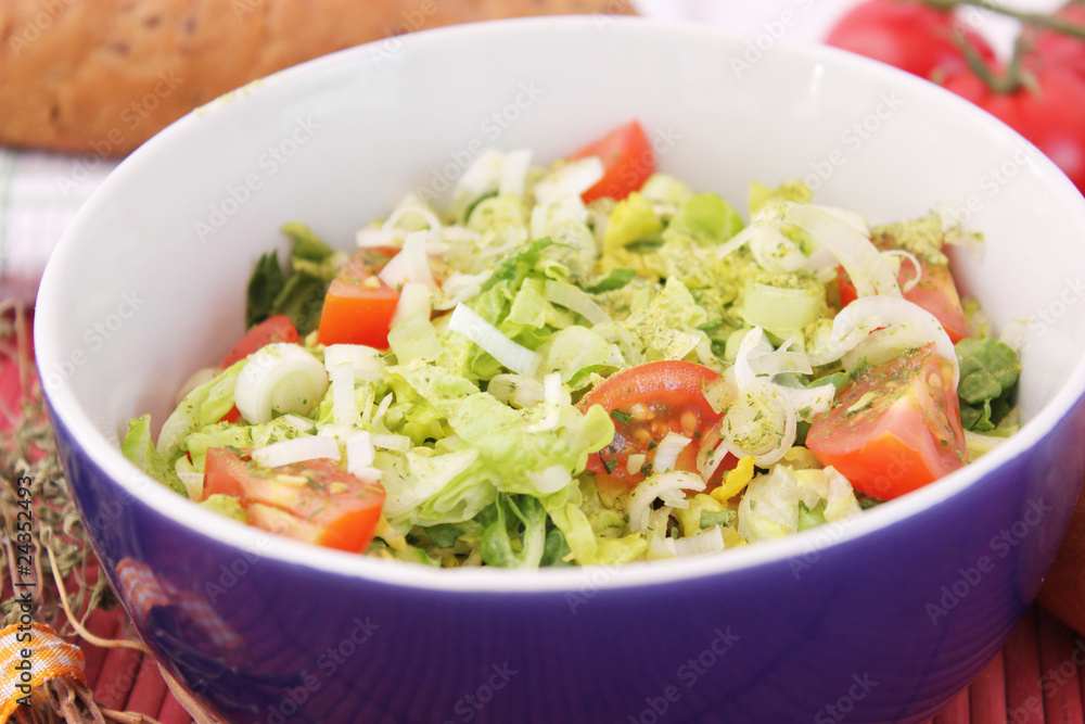 Frischer Salat Frischer Salat