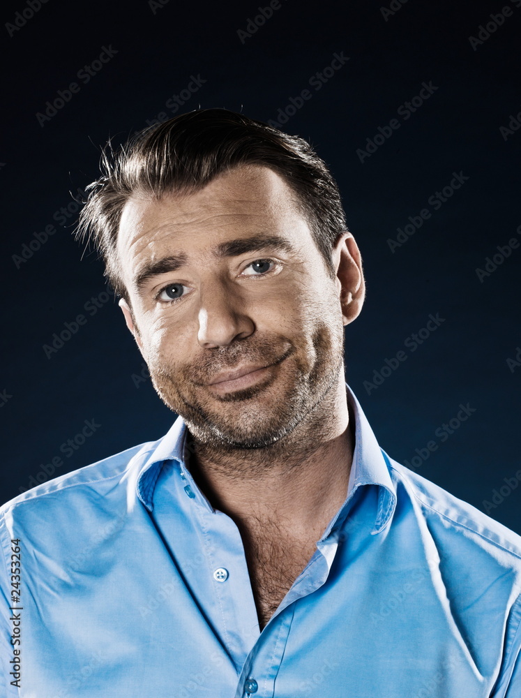 Man Portrait Sullen Man Portrait Sullen