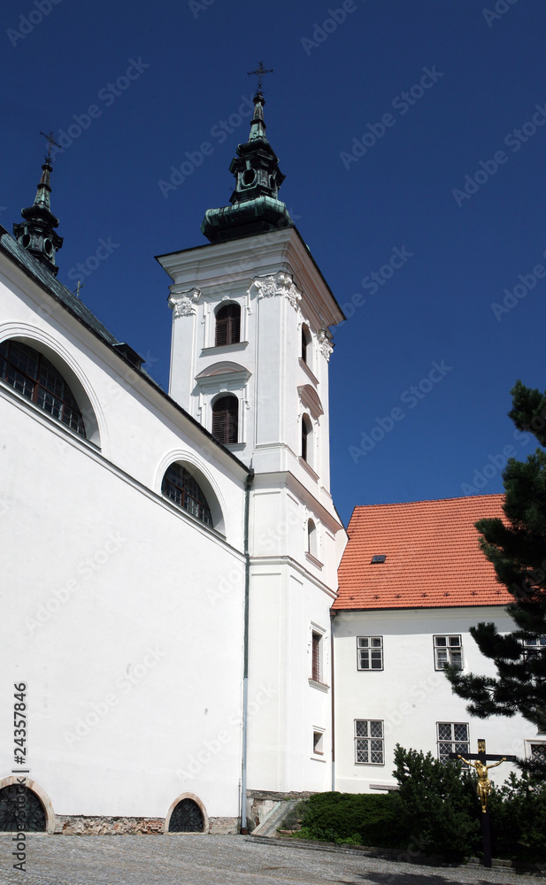 Church in Vranov near Brno