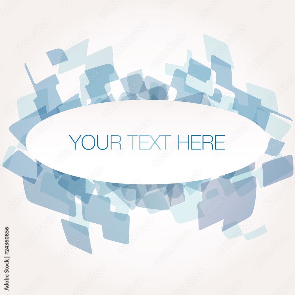 Vector abstract colorful banner. SAMPLE TEXT