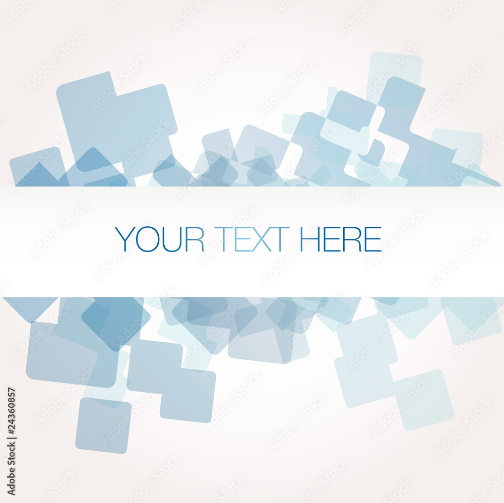 Vector abstract colorful banner. SAMPLE TEXT