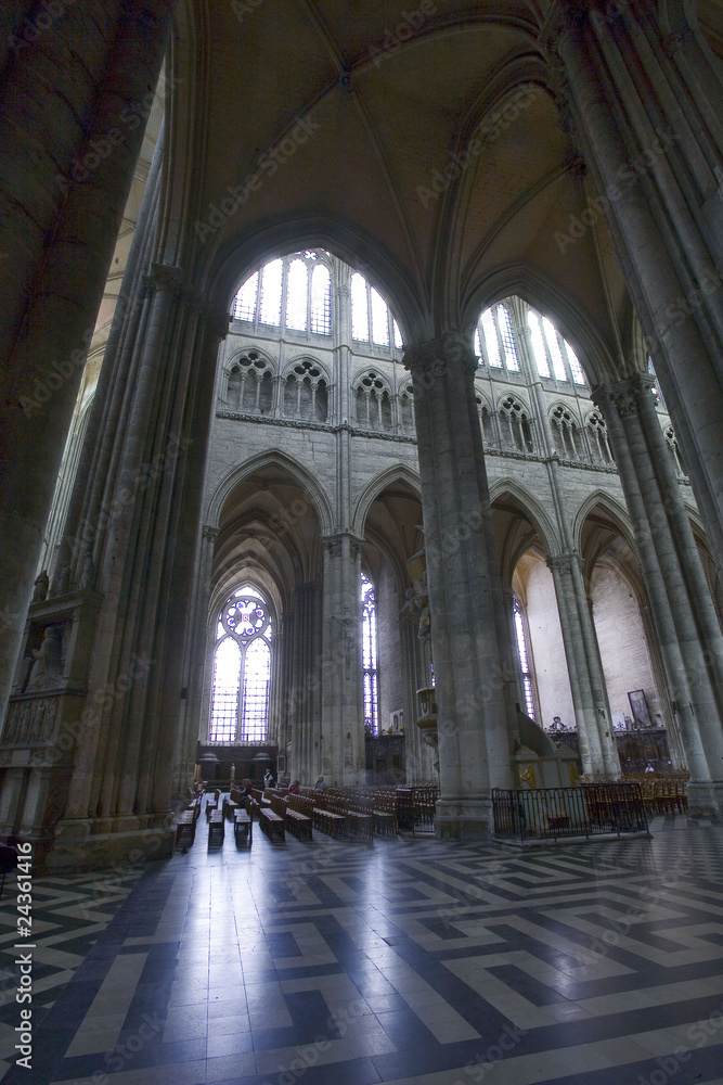 france,amiens,cathédrale : intérieur france,amiens,cathédrale : intérieur
