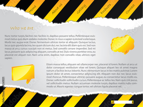 Ripped construction website design