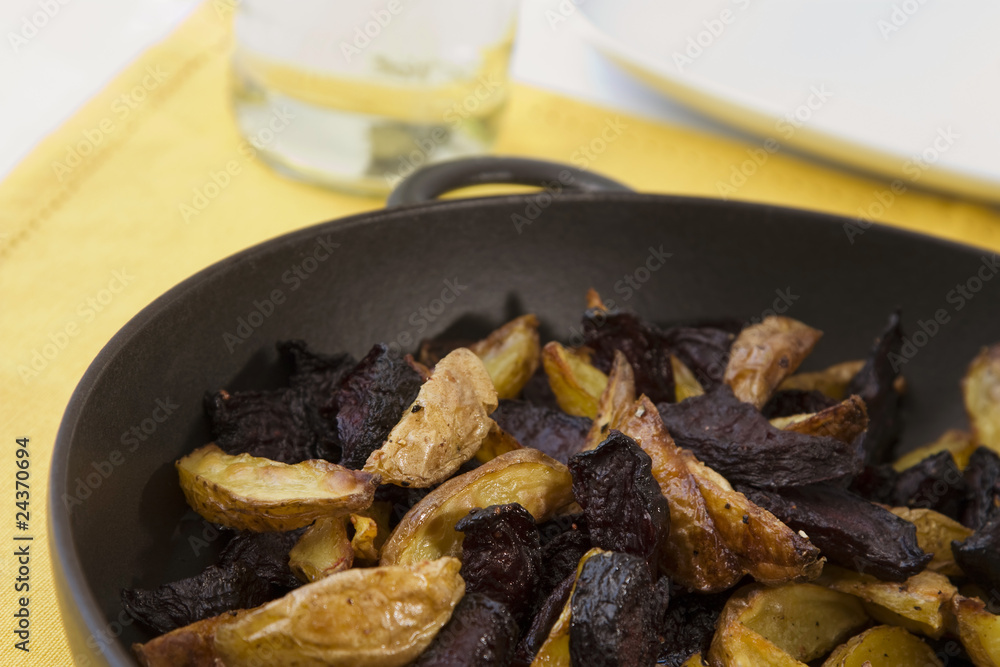 Rote Beete Kartoffelsalat Rote Beete Kartoffelsalat