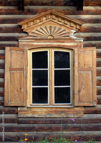 Originalfenster in der Russichen Kolonie zu Potsdam