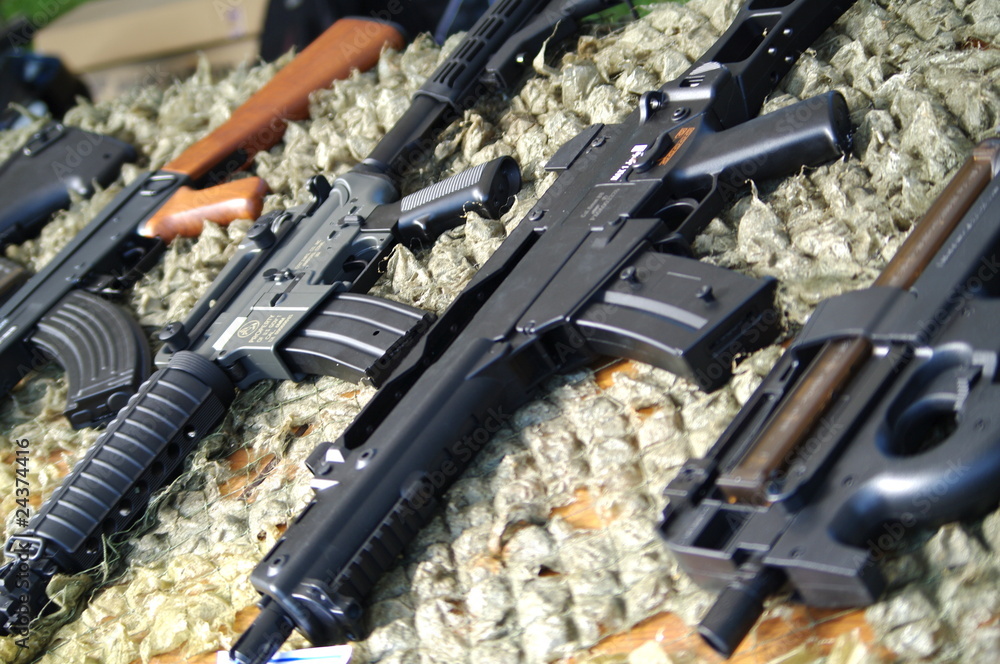 Fototapeta premium armes de guerre