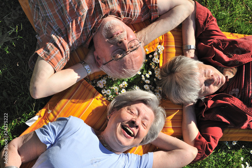 Three Seniors Enjoying the Summer 1 photo