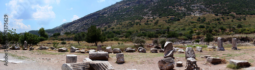 Panorama of Ephesus ruins