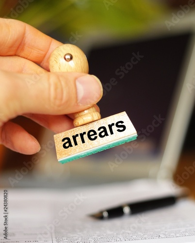 arrears