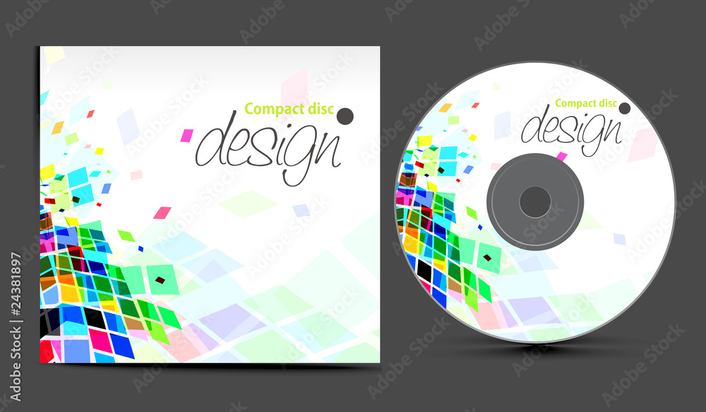 Fototapeta premium cd cover design