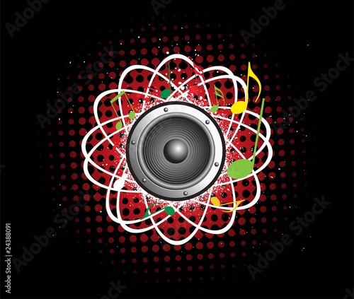 abstract music background