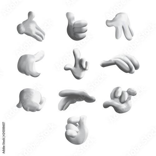 mains 3d
