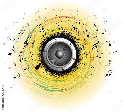 abstract music background