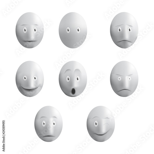 3d visages