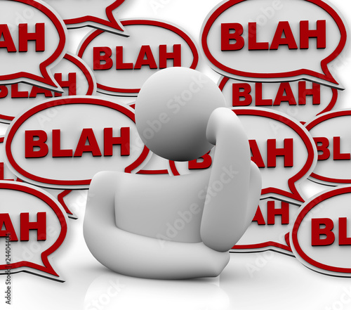 Photography Person Annoyed by Others Talking