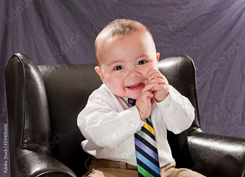 Business Baby Portrait