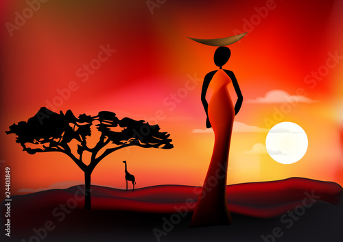 femme africaine