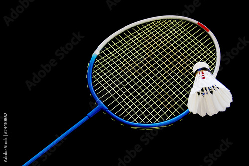 racket and shuttlecock © Saidin Jusoh