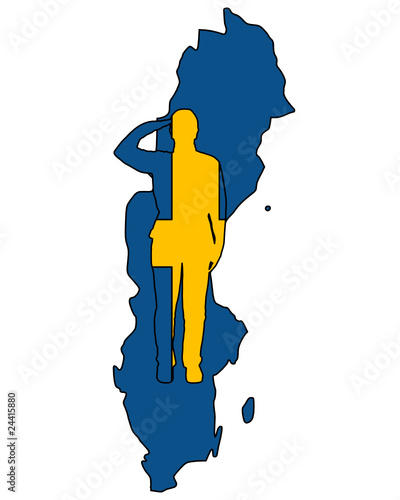 Schwedischer Salut