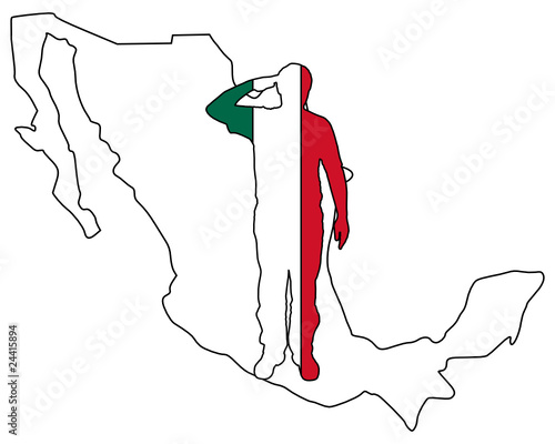 Mexikanischer Salut