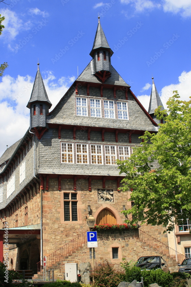 Obraz premium Rathaus in Fritzlar
