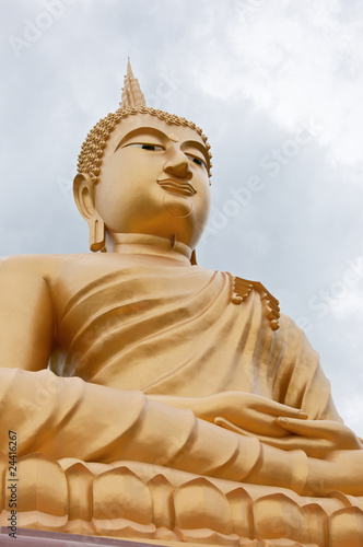 Golden big buddha