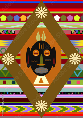 maschera africana
