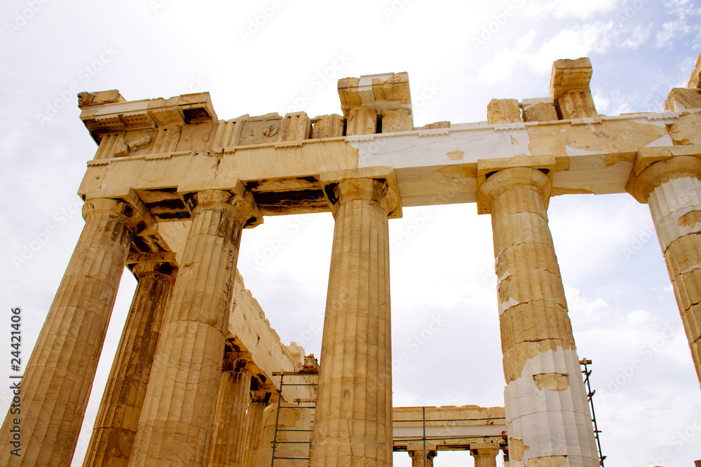 The Parthenon, in Athens Akropolis, Greece The Parthenon, in Athens Akropolis, Greece