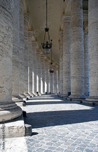 Saint Peter's columns photo