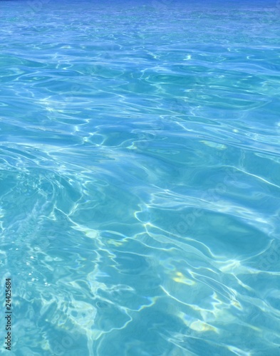 tropical perfect turquoise beach blue water © lunamarina