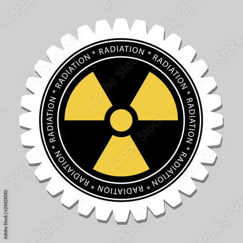 Radiation Sign Label