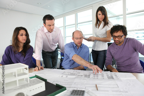 Fotografía Réunion de professionnels de l'architecture