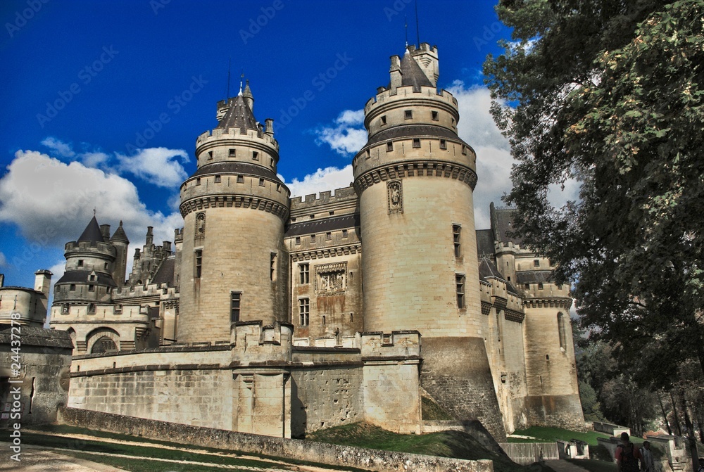 château en HDR