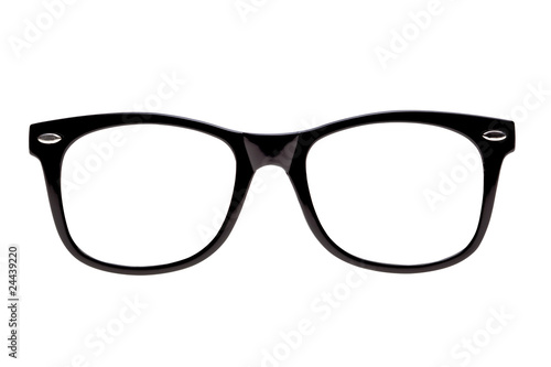 Photo black nerd spectacle frames, just add geek! photo