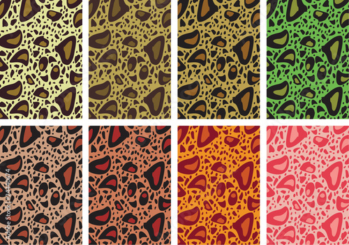 Leopard background, vector