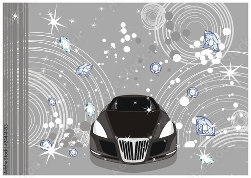 black car