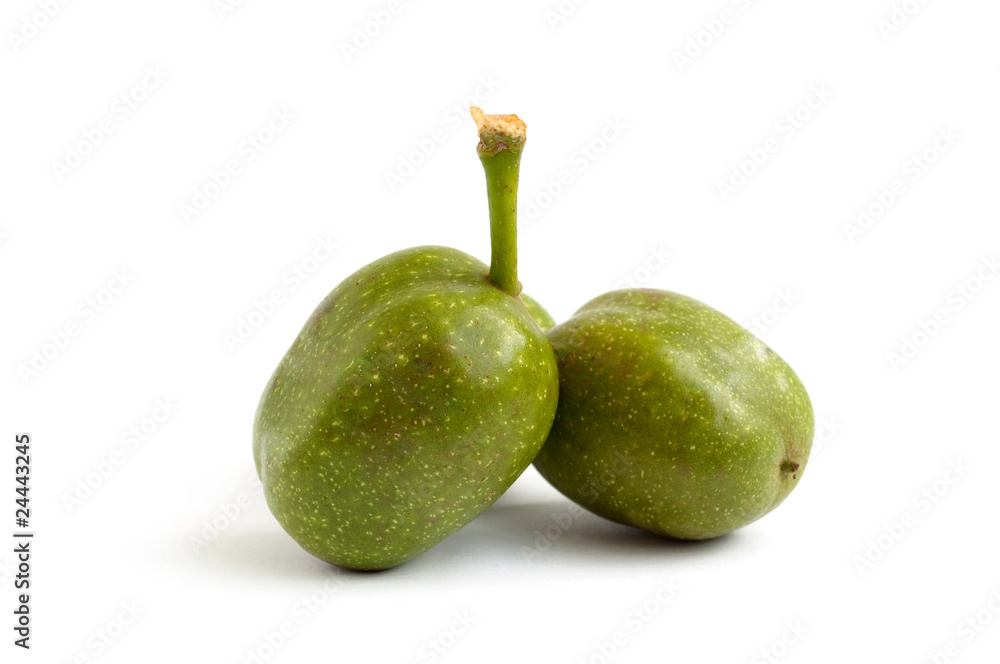 Green walnuts Green walnuts