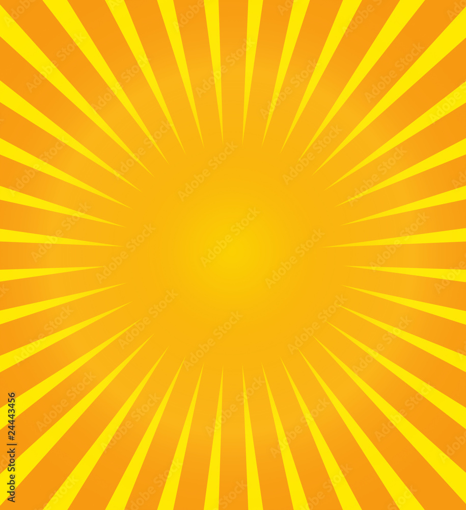 Fototapeta premium heisse Sonne