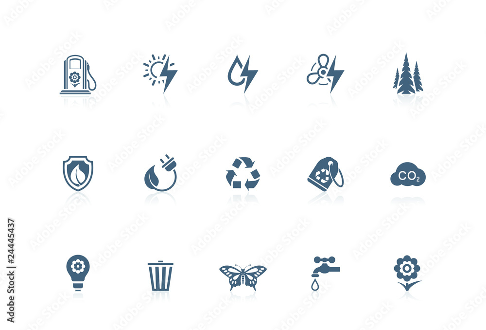 Ecology icons | piccolo series