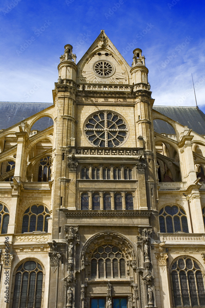 france; paris : église saint eustache