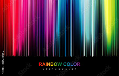 Color lines vector photo