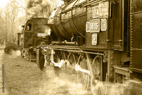 old steam locomotive