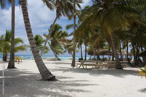 Tropical Paradise at caribbean © Joel Calheiros