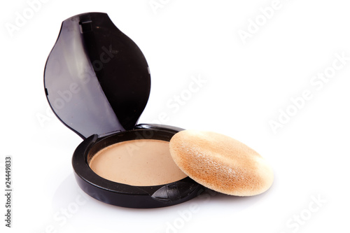 blush isolated over white background