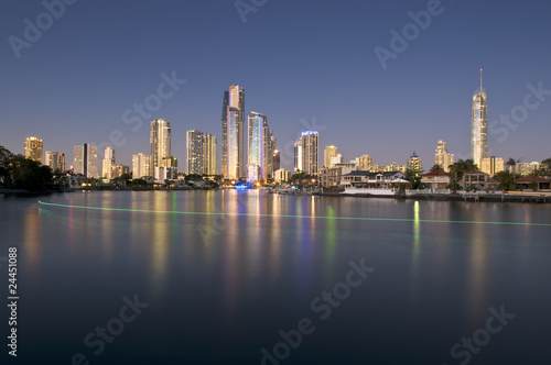 Fototapeta Naklejka Na Ścianę i Meble -  Gold Coast cityscape