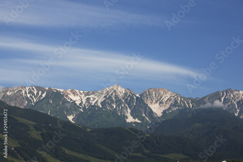 アルプスの山脈 © iwasaki