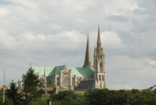 Obraz na płótnie cathédrale de Chartres 